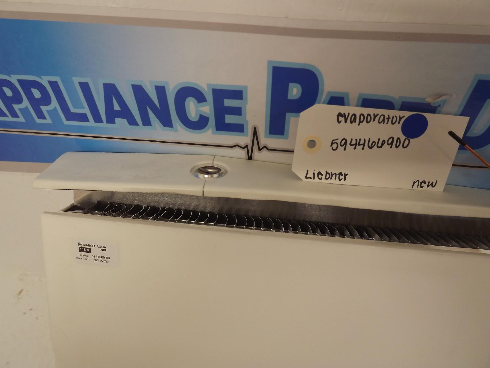 Liebherr Refrigerator 594466900 Evaporator New *SEE NOTE* Liebherr Refrigerator 594466900 Evaporator New *SEE NOTE*